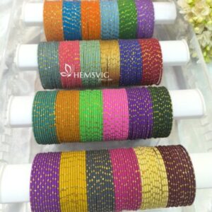 24 Dozen Metal Bangles combo Set