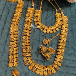 Semi Bridal Lakshmi Mayura Set