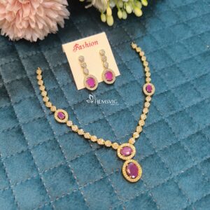 Gem Ruby Necklace