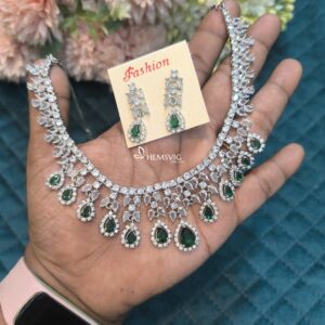 Shimmer Emerald Rainfall