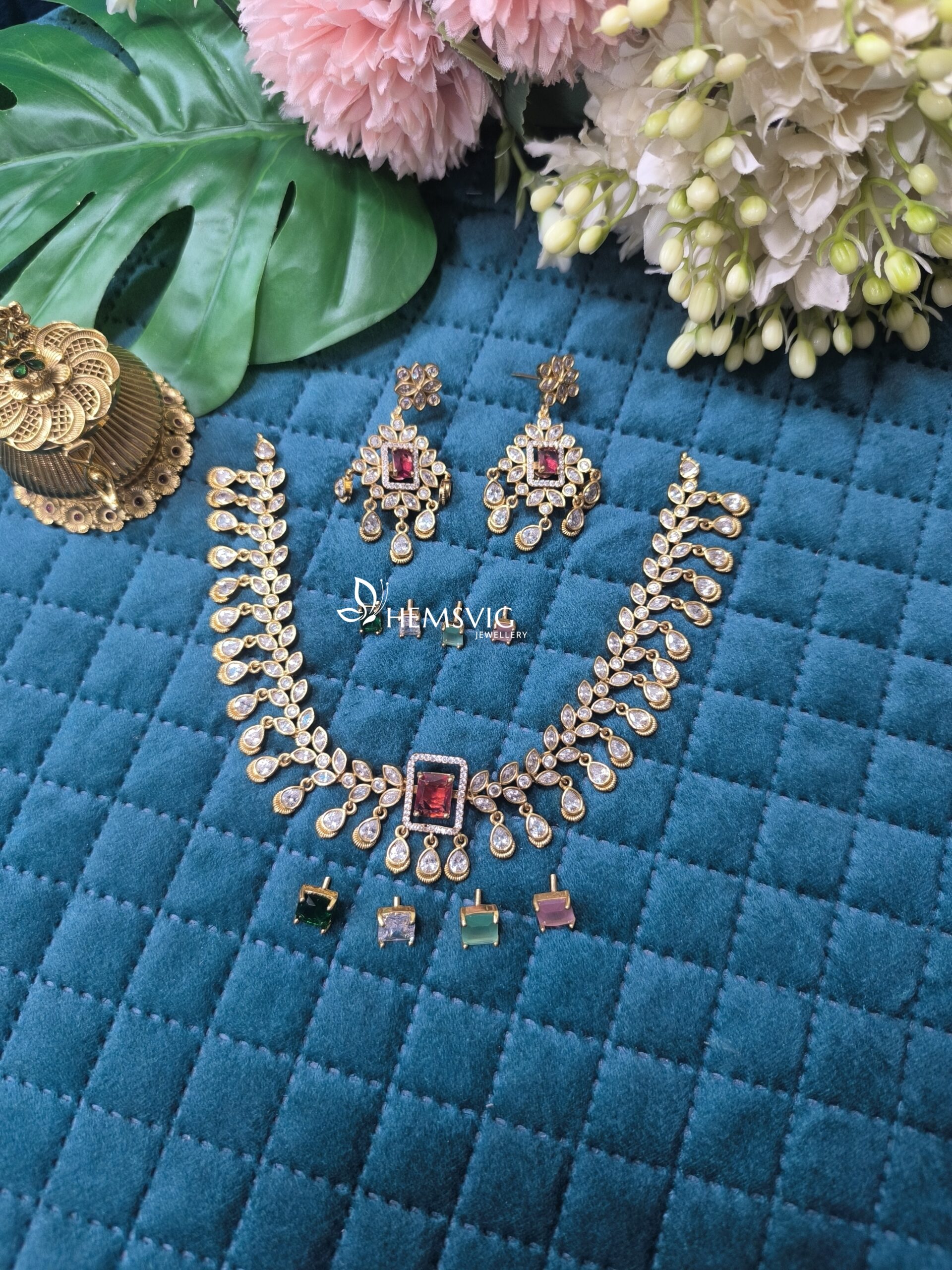 5 in 1 Kundan Charm Elegance