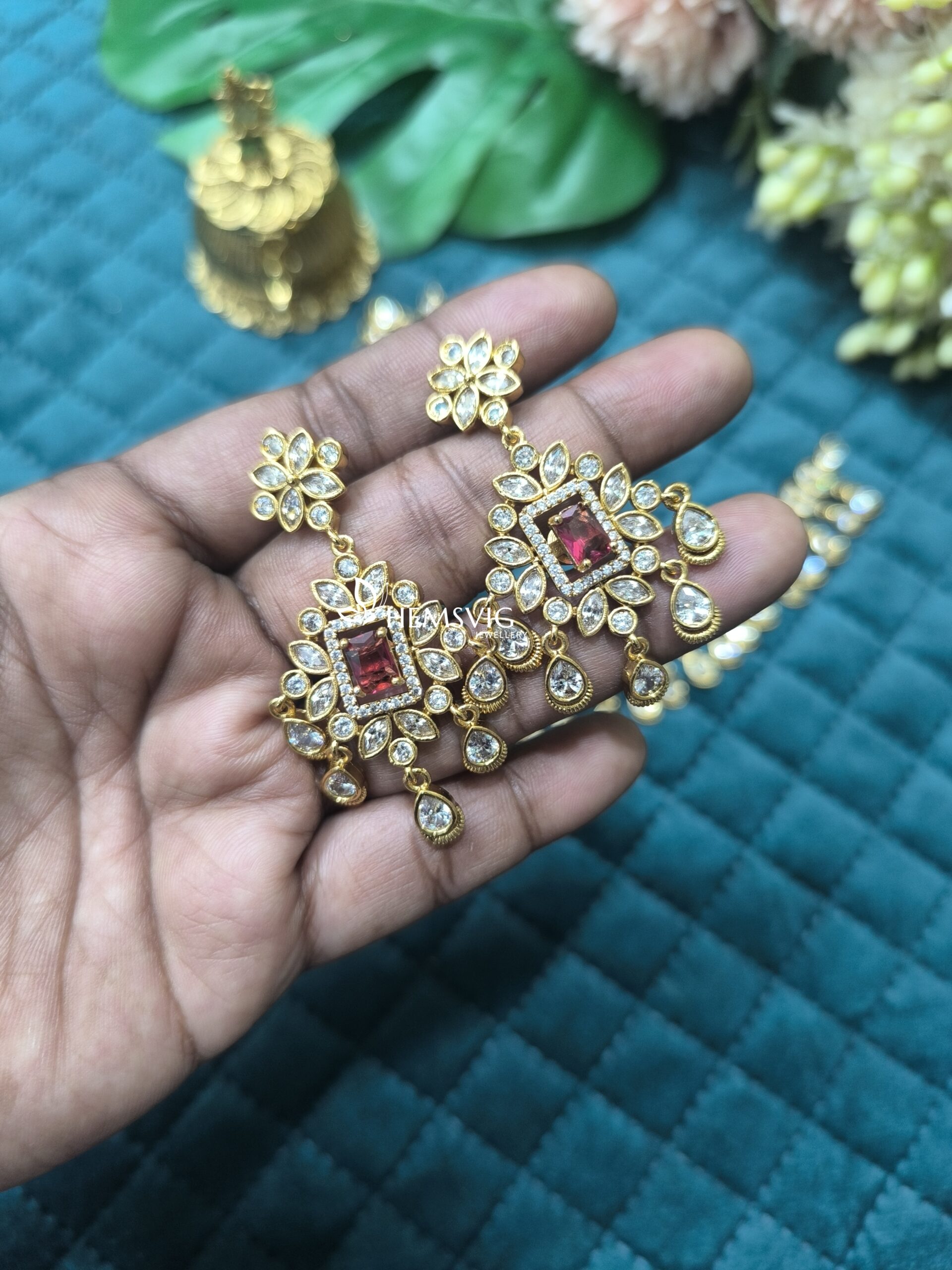 5 in 1 Kundan Charm Elegance - Image 2