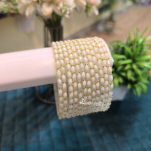 2.10 Raindrop Glass Bangles