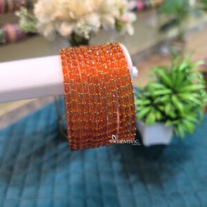 2.12 Raindrop Glass Bangles