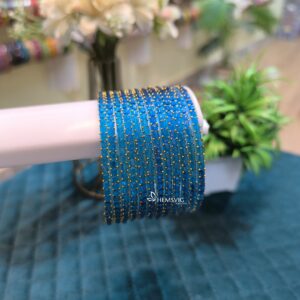 Tube Drop Glass Bangles