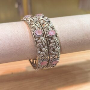 Baby pink AD bangle, size 2.8-6.3cm