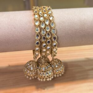 Thilagam Jhumka Bangles-4pcs