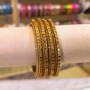Royal Cube Bangles -4 pcs