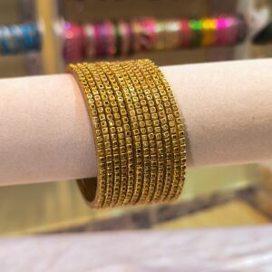 Mini Kundan Bangles -12 Pcs