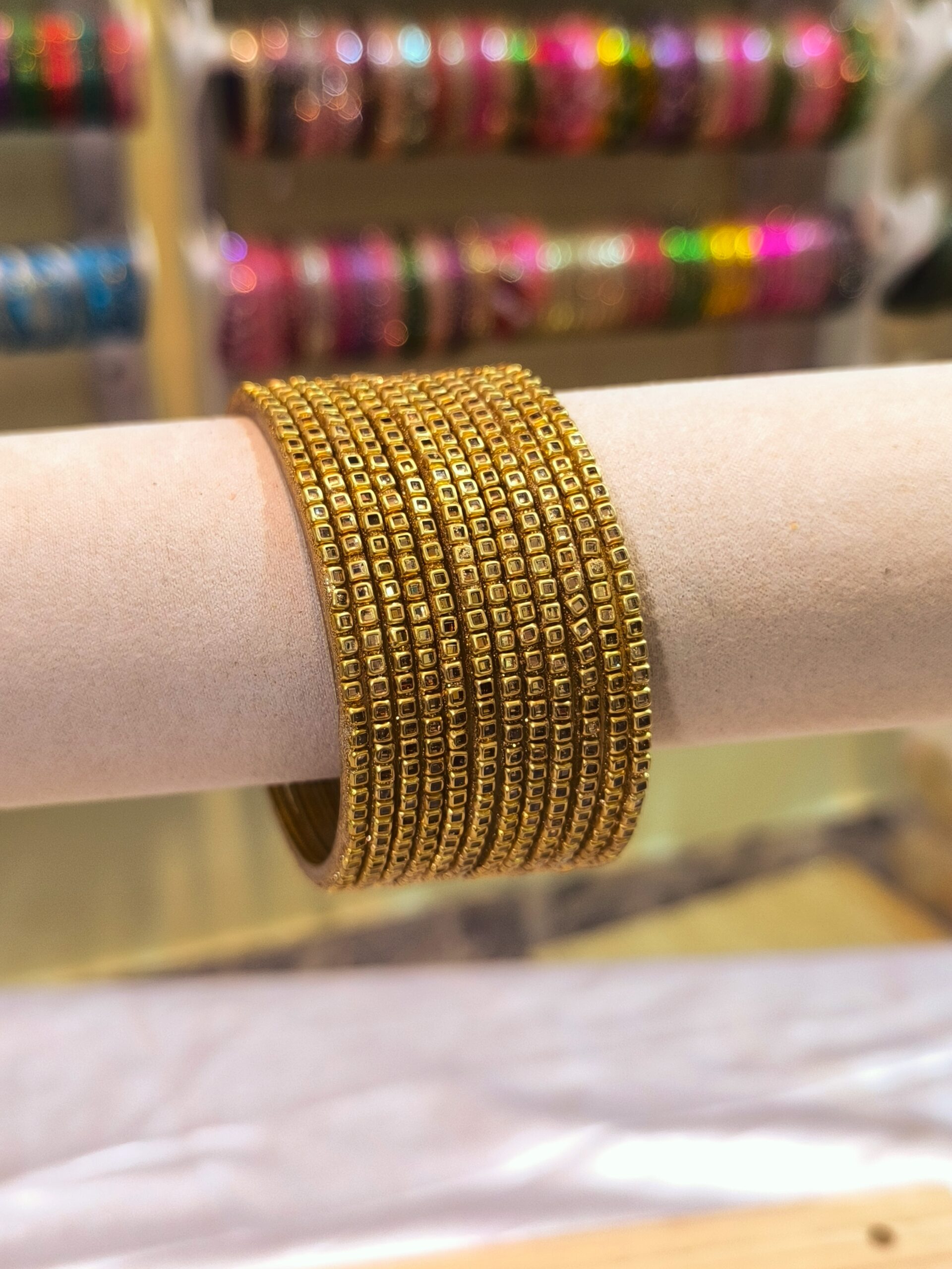 Mini Kundan Bangles -12 Pcs