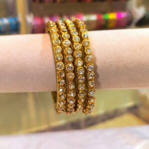 Orbit Shine Bangles -4 pcs