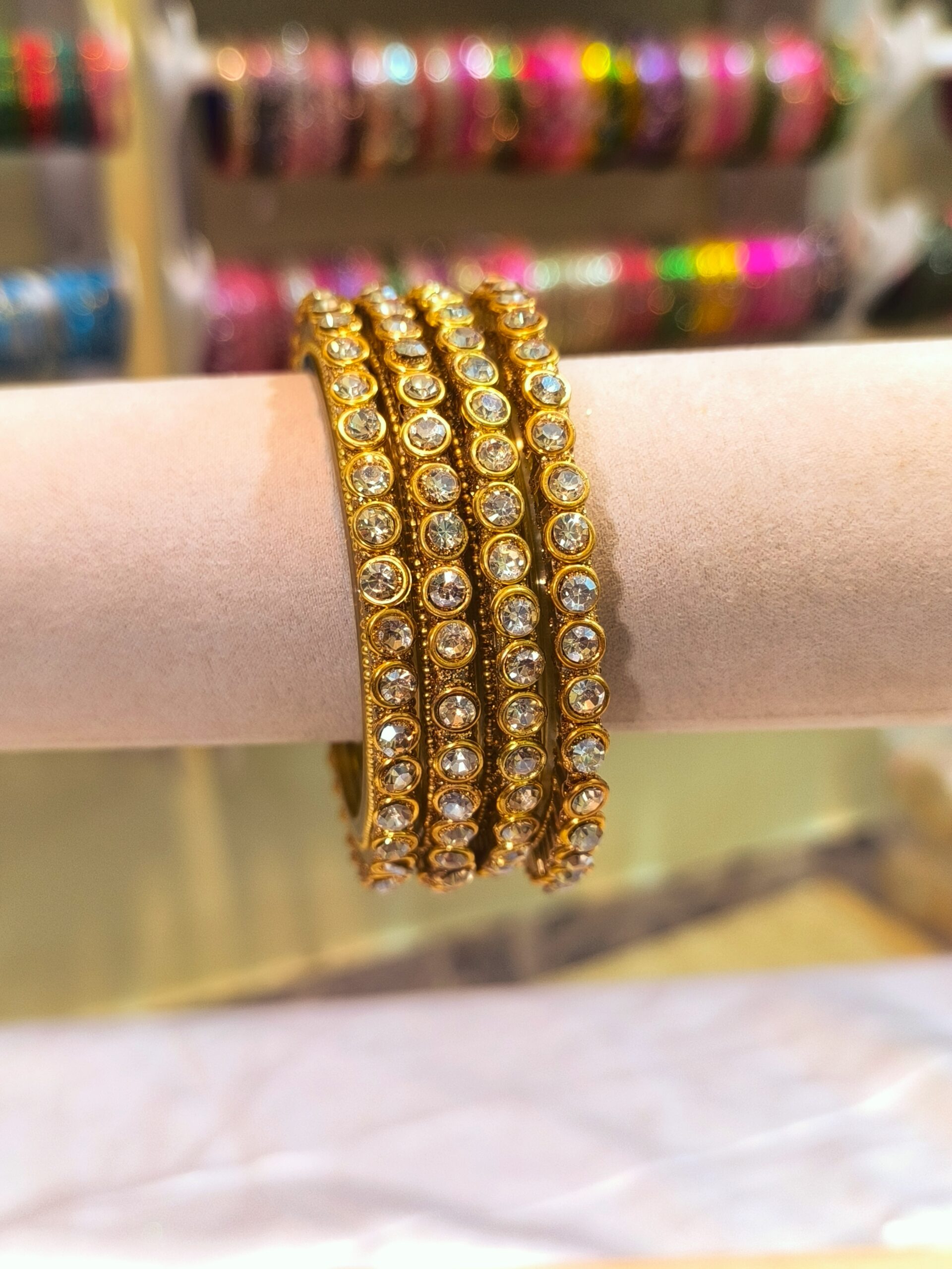 Orbit Shine Bangles -4 pcs