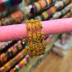 Premium Lakshmi Bangles Antique polish - PAB0035