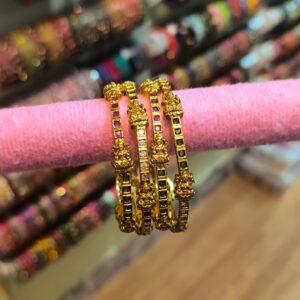 Premium Lakshmi Bangles Antique polish - PAB0012