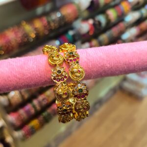 Premium Peacock Kalasam bangles - PAB0019