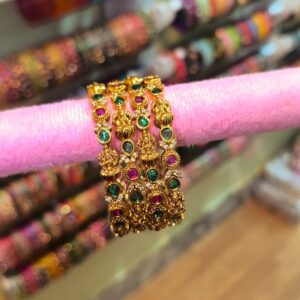 Premium Lakshmi Bangles Antique polish - PAB0009