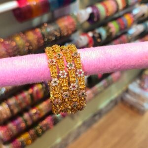 Premium Lakshmi Bangles Antique polish - PAB0023
