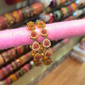 Premium CZ Multi colour Bangles - PAB0008
