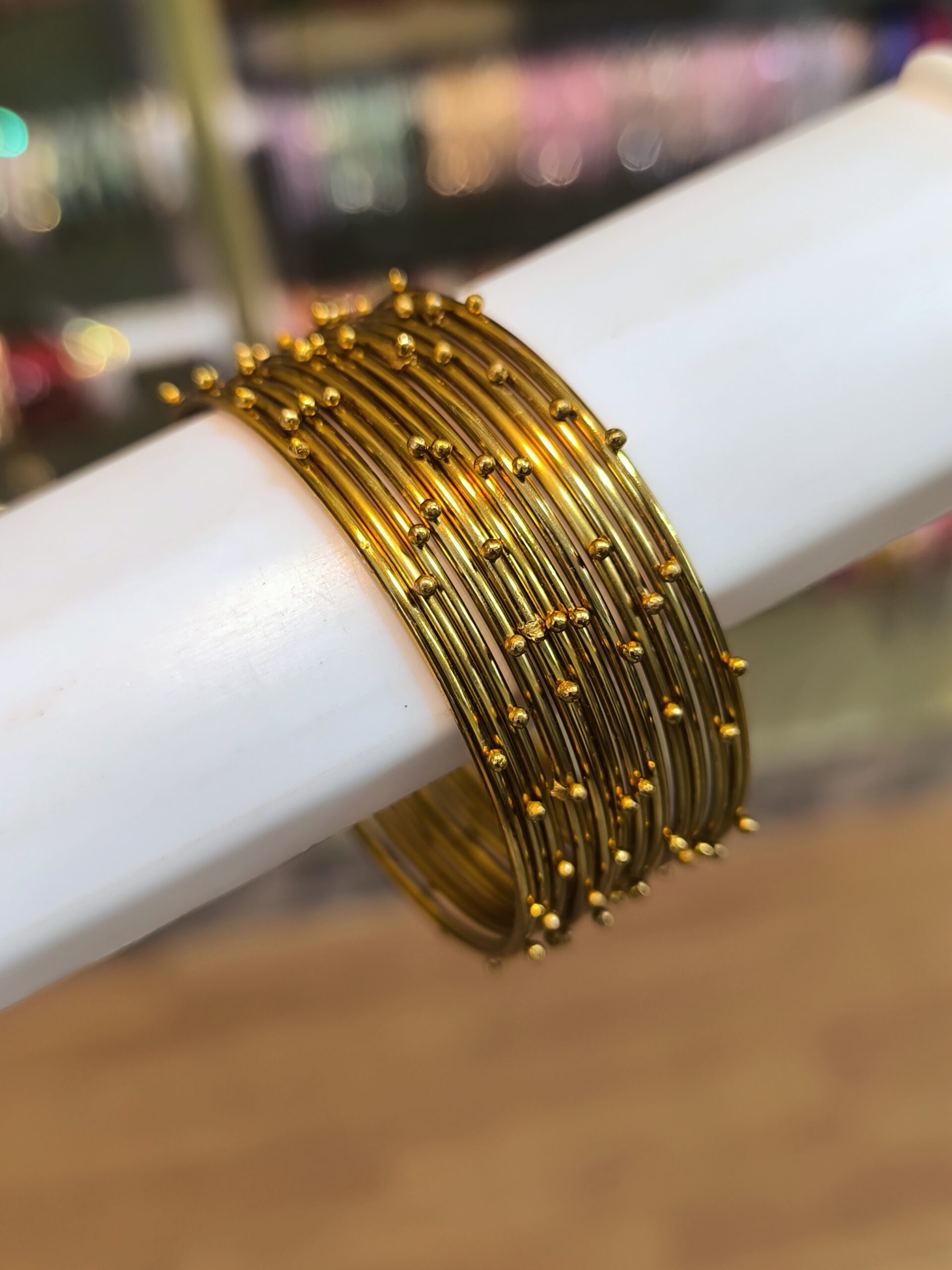 Pointed Mehndi Bangles -12 Pcs
