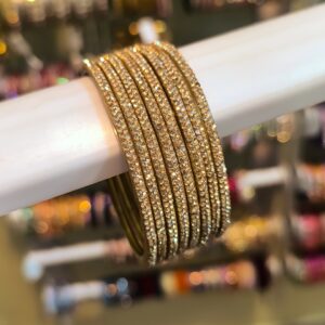 Eternal Sparkle Bangles - 8 Pcs