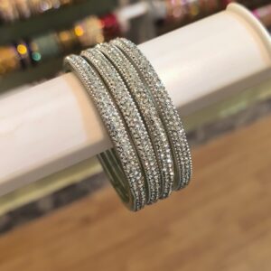 Stone Bangles-4 Pcs
