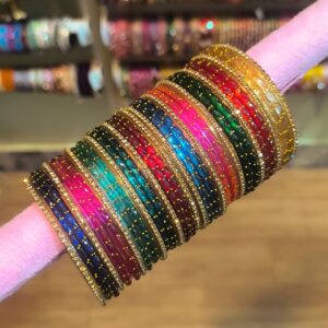 Raindrop Design Baby Shower Bangles