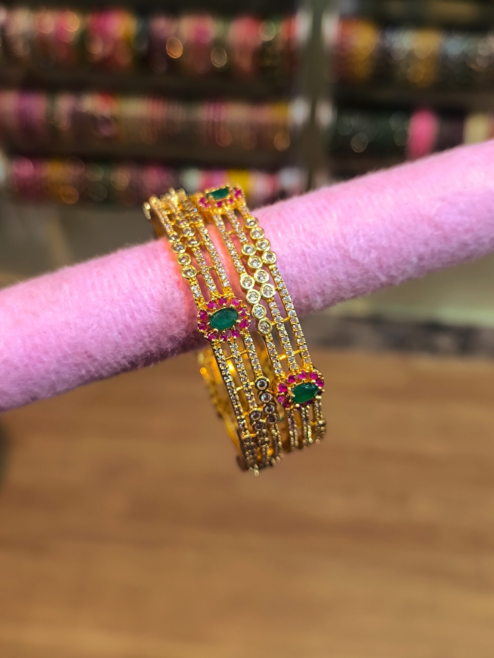 Ruhani Cascade Kada Bangles - 2Pcs