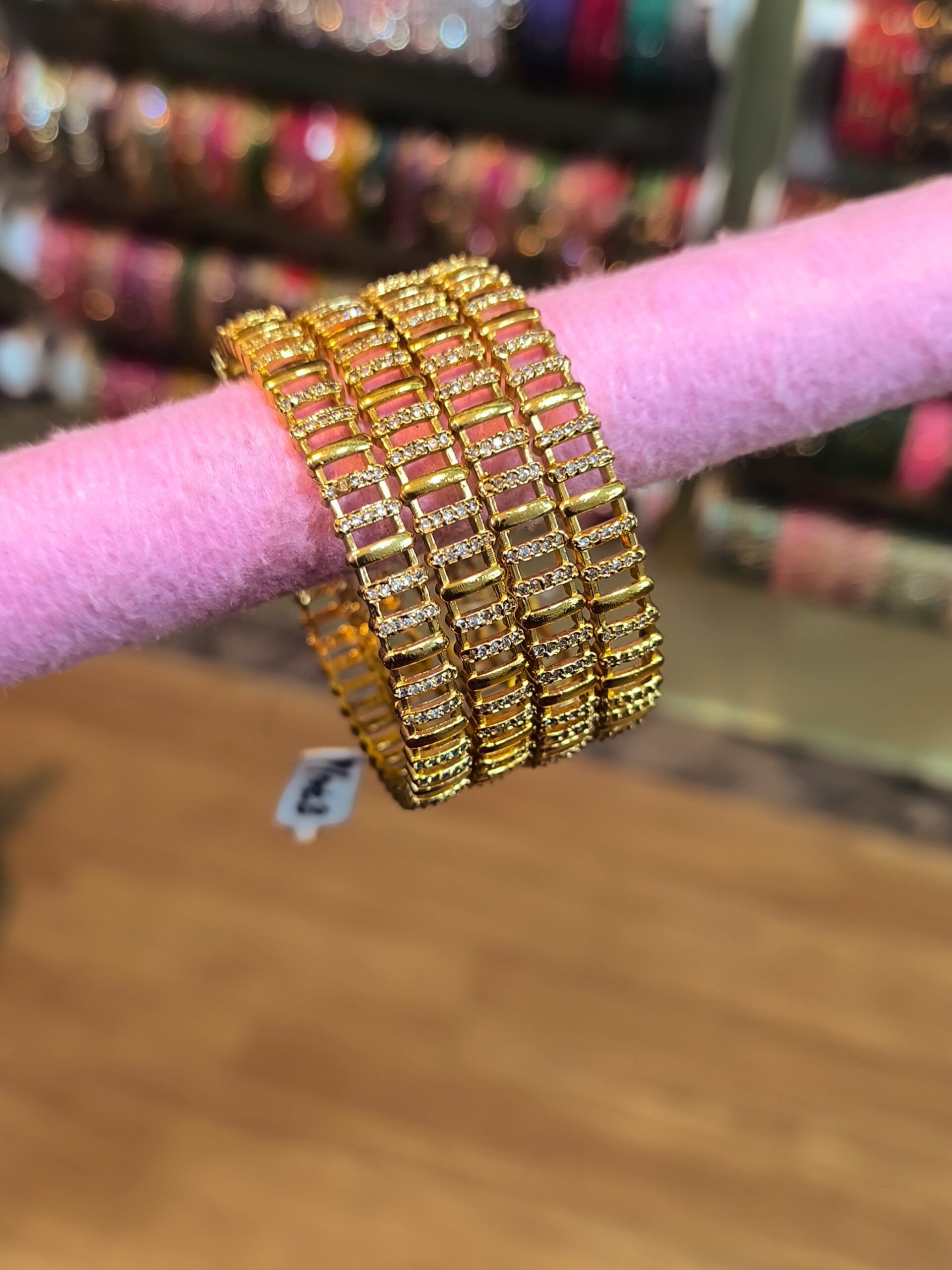 Maharani Weave Kada Bangles -4 Pcs