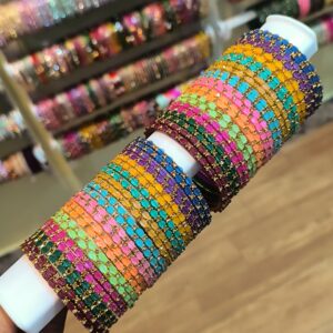 Leaf Elegance Baby Shower Bangles 4 Dozen