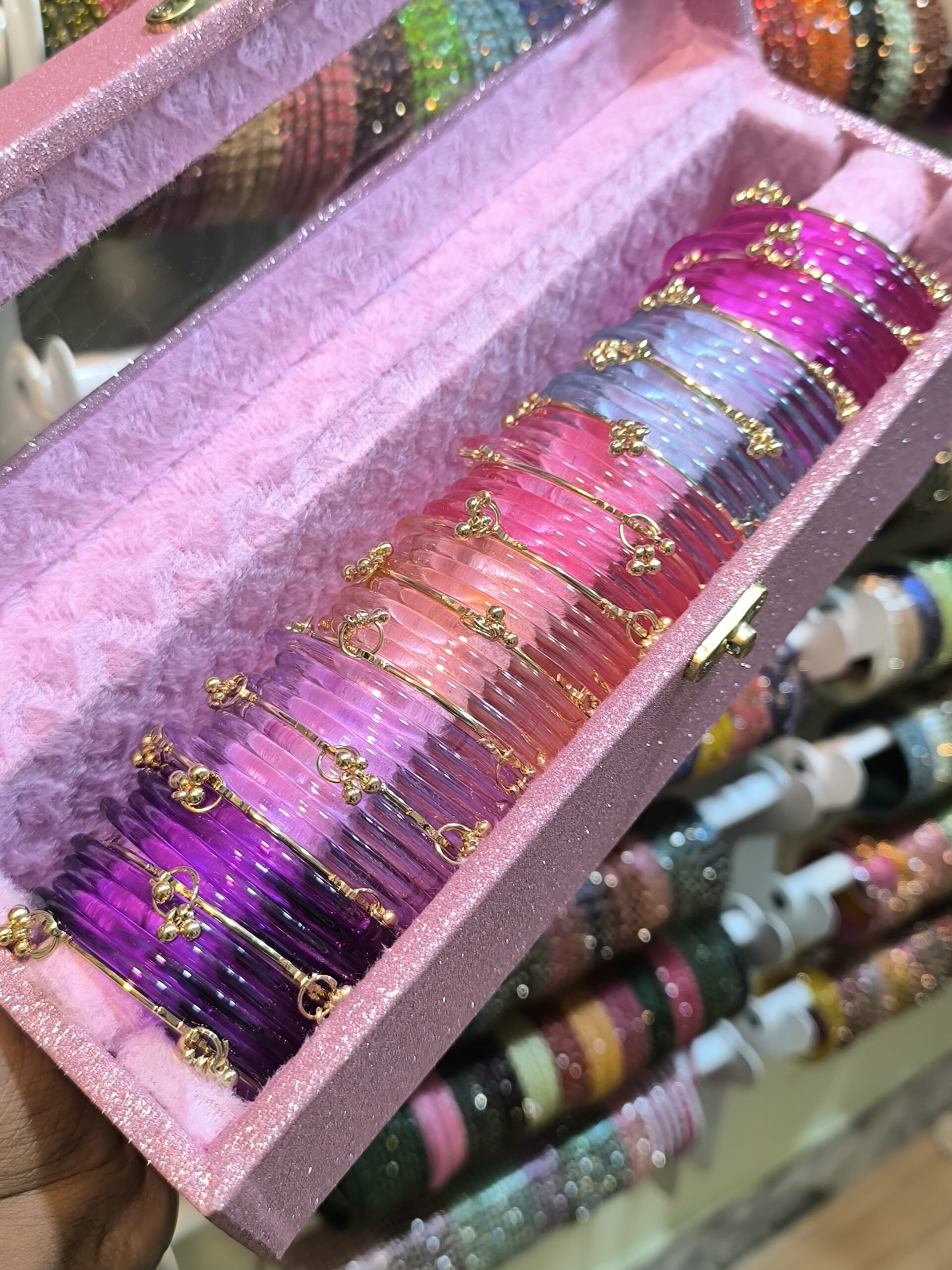 Viral Jelly+ kashmiri bangles 6set box