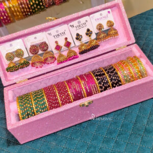 Designer Bangles & Jhumka Gift Box 🎁