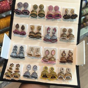 16 Pairs Jhumka Gift Box