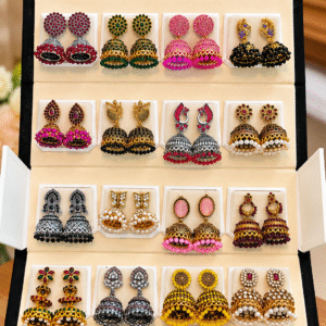 16 Pairs Jhumka Gift Box